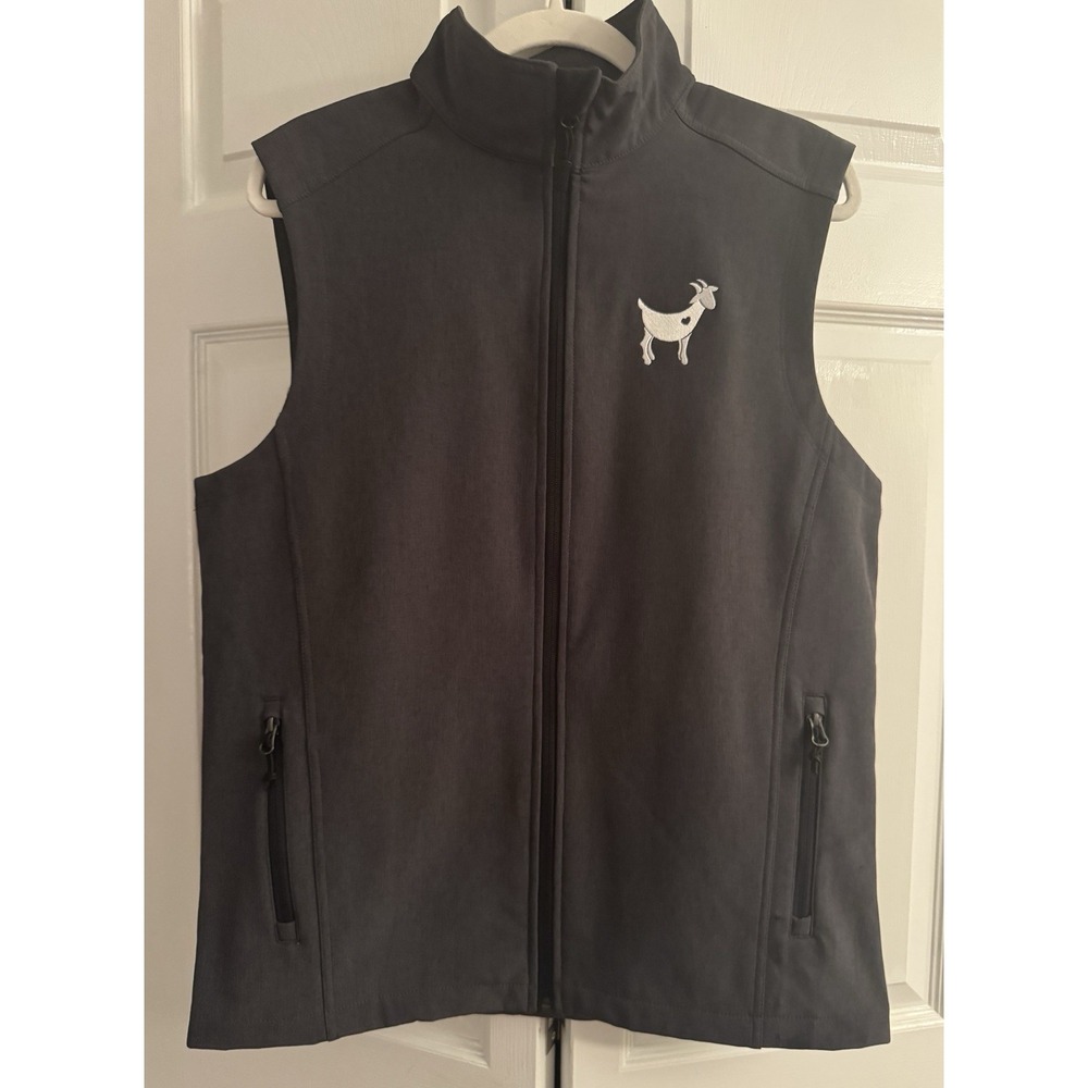 Port Authority Charcoal Gray Unisex Size Medium Core Sport Vest Sleeveless